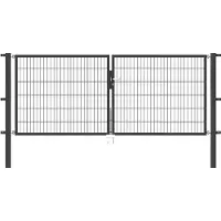 Alberts Zaundoppeltür "Flexo" 300 cm Breite (150cm + 150cm), in versch. Höhen