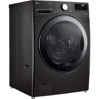 Lgb F0WVT202B schwarz Big Capacity Waschmaschine 20 kg, Turbo Wash, Tiefenreinigung mit Dampf