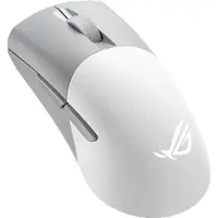 Asus ROG Keris Wireless AimPoint, rechts, Optisch, RF Wireless + Bluetooth + USB Type-C, 36000 DPI, Weiß