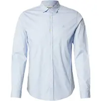Scotch & Soda Nos Cotton Poplin Slim-fit Shirt Shirt Blue Größe: L | Business hemden Outlet | Herren | Blau