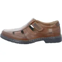 Josef seibel Slipper gelocht gefloch. Standard in braun, Gr. 45