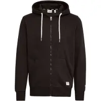 !Solid Sweatjacke SOLID "Sweatjacke SDChali", Herren, Gr. XXL, schwarz (true schwarz), Obermaterial: 65% Polyester PES. 35% Baumwolle CO., Sweatjacken Sweatjacke