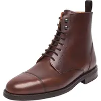 Henry Stevens Stiefel - Schnürboots Winston CDB2 - Gr. 44 (EU) - in Braun - für Damen