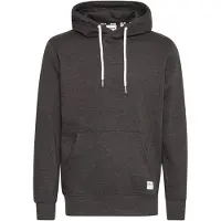 Solid klassischer SDChap Herren Kapuzenpullover aus Sweat Hoodie Große Größen 21301306ME-1940071 Grau