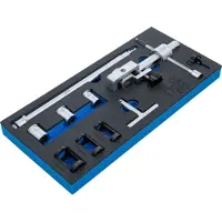 Bgs 1744 Druckluft-Ventilfederspanner-Satz, 15-tlg.