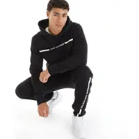 Avant Garde Trainingsanzug Herren Delphisch Schwarz