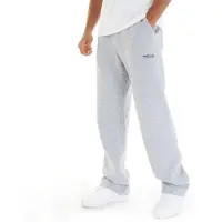 Avant Garde Herren Jogginghose Gerade Schnitt Hell Grau Melange