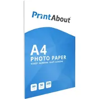 PrintAbout Premium Hochglanz A4 230 g/m² (50 Blatt)