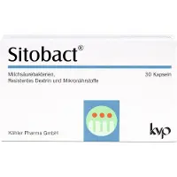 Köhler Pharma GmbH Sitobact Kapseln mit Milchsäurebakterien, 30 St. Kapseln
