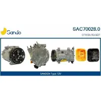 SANDO Kompressor, Klimaanlage Brand New HQ CAC70028AS