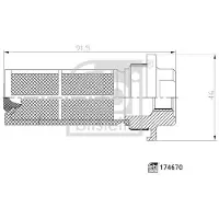 FEBI BILSTEIN Bilstein Kraftstofffilter 174670