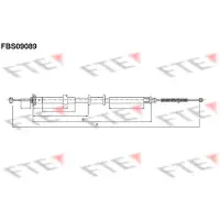 FTE Seilzug, Feststellbremse 9250305