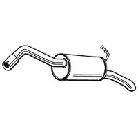 VEGAZ FS-546 Endschalldämpfer für FORD TRANSIT CONNECT (P65, P70, P80) Auspuff