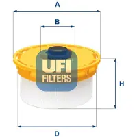 Ufi Kraftstofffilter 26.138.00