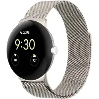 IMoshion Magnetisches Milanaise Armband für Google Pixel Watch 3 / 4 (45 mm) - Starlight