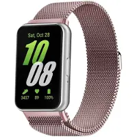 IMoshion Magnetisches Milanaise Armband für das Samsung Galaxy Fit 3 - Rosa
