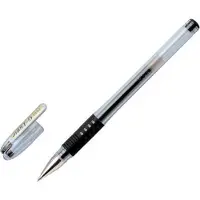 Pilot G107 Grip Gel Rollerball 0.7 mm - Black (Pack of 12 )