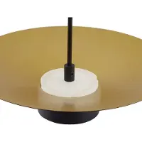LINDBY LED-Hängeleuchte Norvind, 6-flammig, schwarz, Metall