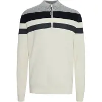 FQ1924 klassische FQKyle Herren Zip-Jacke mit Stehkragen Jacke 21900654-114201 Weiß