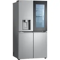 LG Kühl-Gefrier-Kombination Multi-Door 637 L InstaView Eis-, Crushed GMG961MBKE