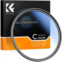 K&F Concept 72MM MC UV Protection Filter Slim Frame with 18 Multi-layer Blue Coatings (C Series)