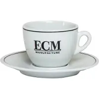 ECM Tasse mit Untertasse 180 ml, Cappuccino