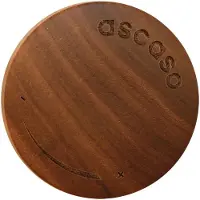 Ascaso Heißwasser-/Dampfhahn aus Holz, Walnuss
