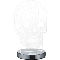 TRIO LED Tischlampe Skull Schädel