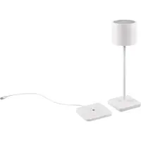 TRIO - Tischlampe FERNANDEZ - Weiß - 0x0x38 cm