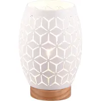 RL LIVE YOUR LIGHT - Tischlampe BIDAR - Weiß - 15x15x21.5 cm