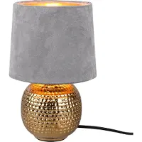 TRIO - Tischlampe SOPHIA - Gold - 16x16x26 cm