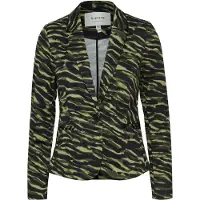 B.young BYRIZETTA AOP BLAZER Damen Blazer Kurzblazer Jacke mit Stretch und Muster leicht tailliert