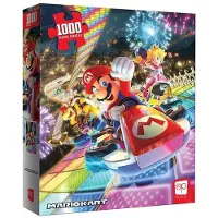 Monopoly USAopolopoly- Mario Kart Rainbow Road Puzzle de 1000 Teile, Super, Mehrfarbig (PZ005-734-002200-06)