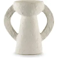 Serax Vase Earth Interior by Marie Michielssen White L 22 x 22 x 41,0 cm