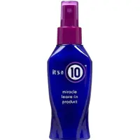 It's a 10 Leave-In It's a 10 Miracle Conditioner / 120 ml spendet Feuchtigkeit, entwirrt und schützt el Haar für ein glattes, glänzendes und kräuselfreies Finish.