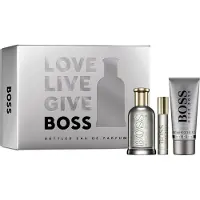 HUGO BOSS Edp Spray 100ml/Edp Spray 10ml/Shower Gel 100ml Bottled Giftset