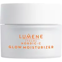 Lumene Nordic-C Valo Glow Moisturizer Illuminierende Gesichtscreme mit Vitamin C für alle Hauttypen, 50 ml