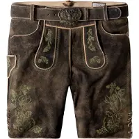 Stockerpoint Trachtenlederhose Edgar in sepia raw | Gr.: 44