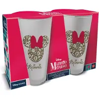 Stor Minnie Maus Blumen Gläser Tassen 490ml 2 Einheiten