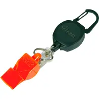 Key-Bak Schlüsselrolle Schlüssel-Jojo Schlüsselanhänger Sidekick FOX40 mit Karabiner, Kartenhalter & Pfeife, 110g/60cm