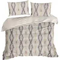 Eurofirany Bettwäschegarnitur Bettwäsche Satin NIKA 24 220x200 cm 3 TLG SET: mit 2 Kissenbezüge 70x80 cm