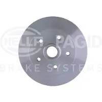 Hella 1x Bremsscheibe [Hersteller-Nr. 8DD355102-361] für VW