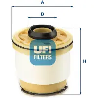 Ufi Kraftstofffilter 26.102.00