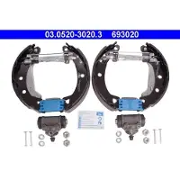 Ate Bremsbackensatz 03.0520-3020.3 für Renault Rapid