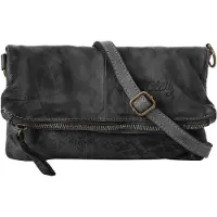 Cluty Abendtasche echt Leder, Made in Italy