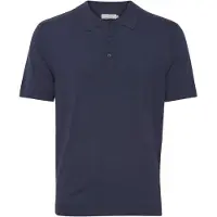 Casual Friday Poloshirt "Poloshirt CFKarl", Herren, Gr. L, blau (schwarz navy), Obermaterial: 80% Viskose LENZING ECOVERO CV LenzEcov. 20% Nylon NY., Shirts Poloshirt