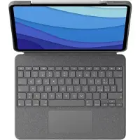 Logitech Combo Touch, QWERTZ, Deutsch, Trackpad, 1,8 cm, 1 mm, Apple