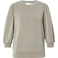 SELECTED WOMEN Damen Tops & T-Shirts Slftenny 3/4 Sweat Top - Groen - Größe S