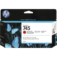 HP 745 DesignJet Druckerpatrone Chromatisches Rot, 130 ml, DesignJet Z2600 PostScript-Drucker, DesignJet Z5600 PostScript-Drucker, Thermal Inkjet, F9K00A, Haus, Singapur, 202 mm