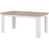 Die Möbelfundgrube Esstisch 160 - 206 cm ausziehbar Eiche Holzdekor - ILOPPA